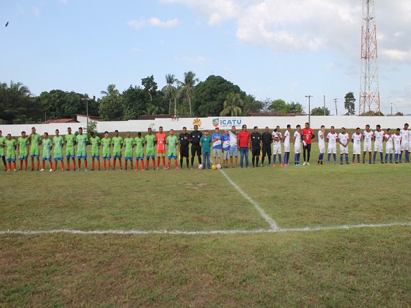 Temporada do 20º Campeonato Municipal de Futebol de Icatu é iniciada com vitória do time Estrela.